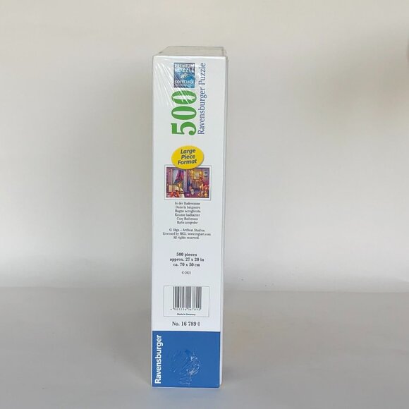 New sealed Ravensburger 500 pcs Large Format Puzzle- Cozy Bathroom - Picture 9 of 12